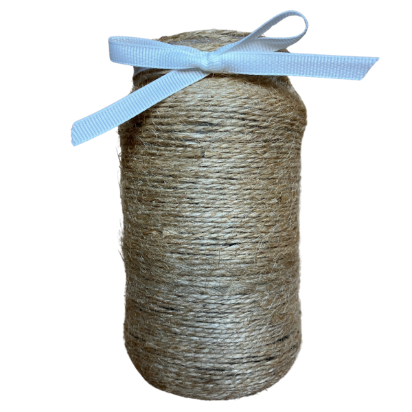 Glass Vase Natural Cord | 13.5*7 CM Glass Vase Natural Cord | 13.5*7 CM